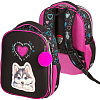 Рюкзак школьный "deVENTE. Choice Lite. Cute Husky" жесткий 38x29x17 см (17 л) вес 800 г, 1 отделение на молнии с разделителями для учебников, 1 отделение с органайзером, 2 боковых кармана сеткой на резинке, эргономичная формоустойчивая вентилируемая 