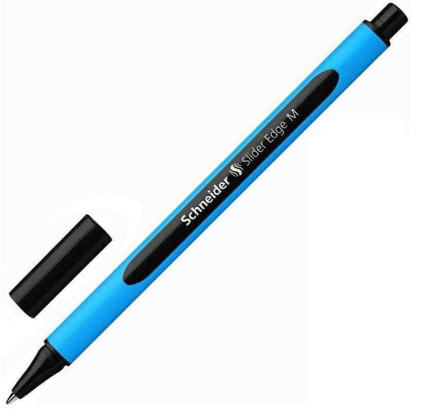 Ручка шариковая 1,0 мм Schneider Slider Edge M  ЧЕРНАЯ