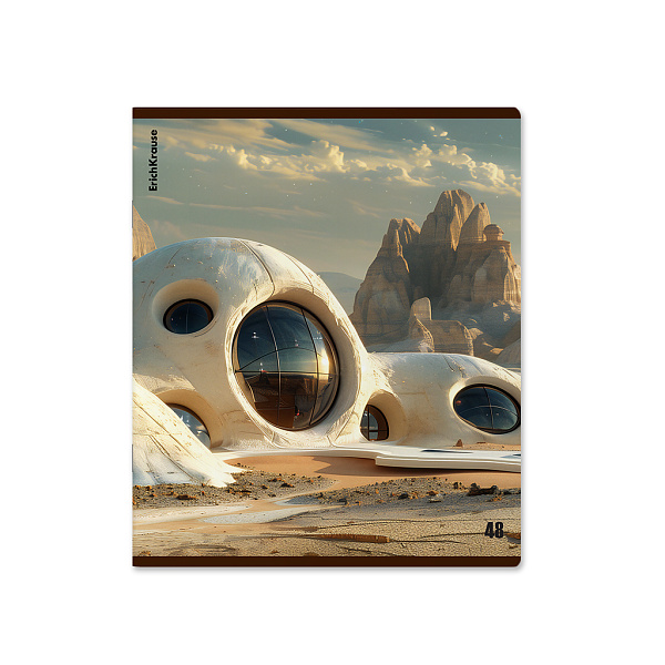 Тетрадь 48 л. кл. "Dune" матовая ламинация, ErichKrause _MIX-PACK