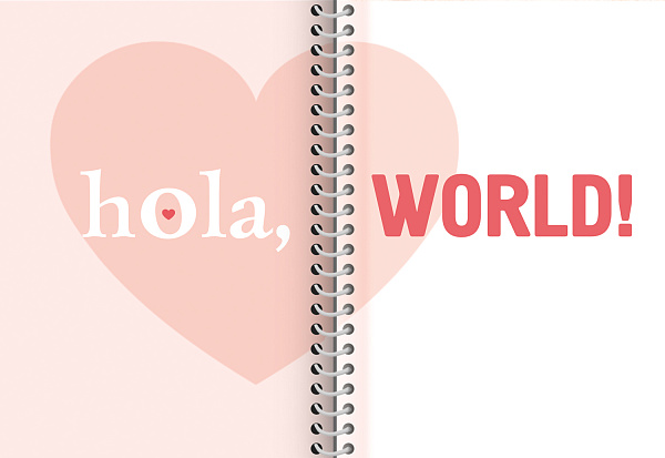 Книжка БЛОГнот с НАКЛЕЙКАМИ 64л А5 тв. обложка на гребне "Иду за мечтой" цветной блок 100г/кв.м 