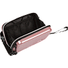 Сумка через плечо "deVENTE. Forever Young" розовый металлик 17,5x11x6,5 см, жесткий корпус из противоударного пластика, 1 отделение на молнии, ручка-петля, жаккардовая лента с дизайном, 