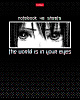 Тетрадь 48 л. кл. "Твой взгляд" 65г/кв.м выб лак 5 диз.в блоке скругл.углы