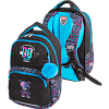 Рюкзак "deVENTE. Fit26. No Disturb Mode" школьный 39x26,5x15,5 см (18 л) 500 г, 2 отд. на молнии, одно с уплотненным отделением для ноутбука до 15 дюймов и книг и карманом для учебников, второе с органайзером, передний карман на молнии c карабином дл