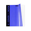 Тетрадь с пластиковой обложкой на скобе ErichKrause® Neon, голубой, А5+, 48 л. клетка