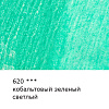 Карандаш акварельный художественный "VISTA-ARTISTA" "Gallery"  заточенный 620 Кобальтовый зеленый светлый (Cobalt green light)