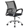 Кресло оператора Helmi HL-M95 R (695) "Airy", СН, спинка сетка черная/сиденье ткань TW черная, пиастра