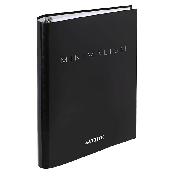 Тетрадь на кольцах 120 л. кл. А5 "deVENTE. Minimalism" (170x215 мм) со сменным блоком, блок офсет 60 г/м², обложка 7БЦ, цветная печать, матовая ламинация, термоусадочная пленка