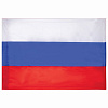 Флаг России 90х135 см, без герба, ПРОЧНЫЙ с влагозащитной пропиткой, полиэфирный шелк