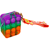 Брелок-кошелек силиконовый "deVENTE. Pop It. Beauty" 8,2x6x3 cм, на молнии, с метал. карабином и силикон. петлей, ассорти 4 цвета