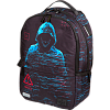 Рюкзак "deVENTE. Label. Hacker" подростковый 39x30x17 см (19 л) вес 750 г, эргономичная вентилируемая спинка и широкие вентилируемые S-образные регулируемые лямки, 2 отделения на молнии, уплотненные отделения для ноутбука до 15дюймов и книг, 1 передн