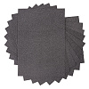 Бумага цветная глиттерная "VISTA-ARTISTA"  250 г/м2 A4 21 х 29.7 см. 07 - черный (black)
