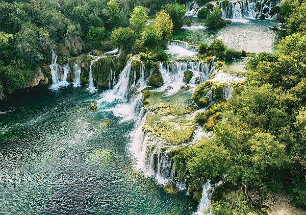 Пазл 1000 эл. "Плитвицкие озёра. Хорватия" "ФРЕЯ"