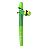 Ручка шариковая "deVENTE. Study Pen" обучающая письму, для правшей, d=0,7 мм, с каучуковым держателем и подвеской, сменный стержень, с индивидуальной маркировкой, синие чернила