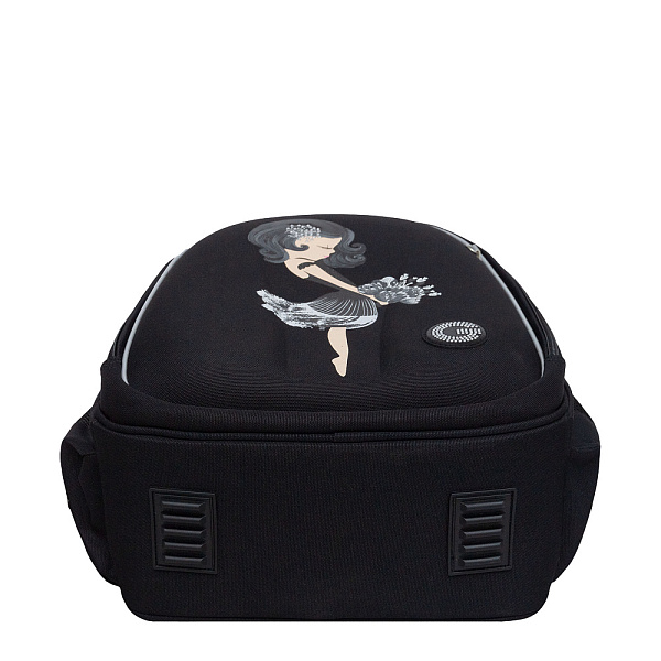 Рюкзак школьный с обвесом (/1 черный)