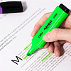 Маркер-текстовыделитель 1-5 мм Deli Jumbo, Зеленый, скошенный пиш. наконечник