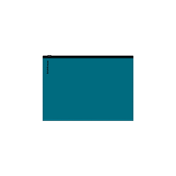 Папка на молнии А5+ Zip-пакет ErichKrause Soft Reef, непрозрачный, ассорти, пластиковый (в пакете по 12 шт.)