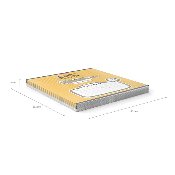 Тетрадь 12 л. кл. "Funny Kittens" ErichKrause  (в плёнке по 10 шт.)_MIX-PACK