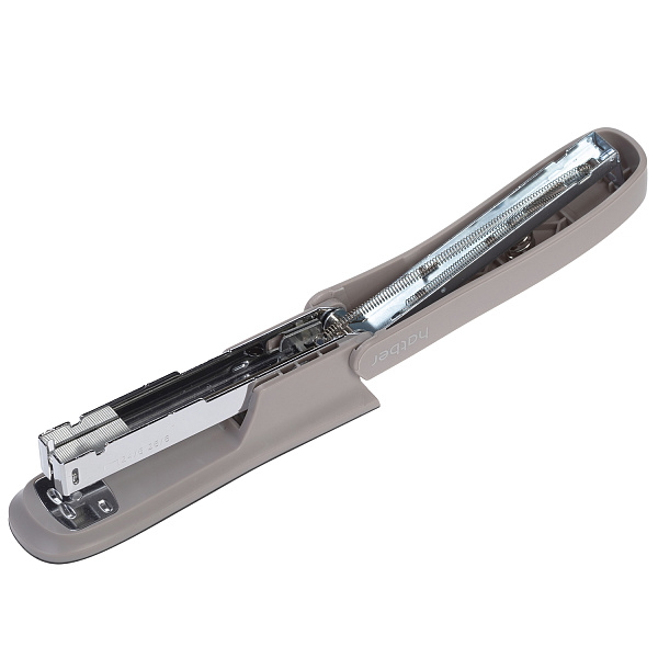 Степлер №24/6,26/6 на 20 листов Hatber "Mist", пластиковый, 100 скоб, захват 55 мм, ассорти