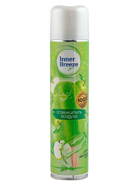 Освежитель воздуха Inner Breeze Яблочный лед 300мл 