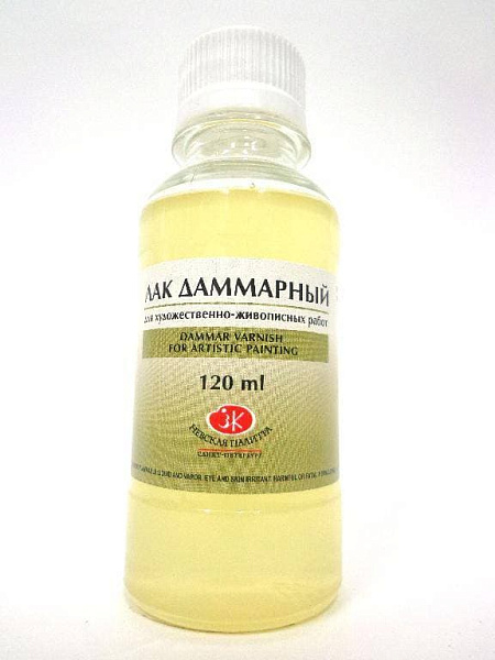 Лак даммарный 120мл для масла 