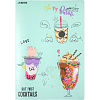Папка с 020 вкладышами A4 "deVENTE. Unicorn Cocktail" A4 (234x305x15,5 мм) 500 мкм, внутренний карман 160 мкм, с декоративным элементом с конфетти, вкладыши 30 мкм, индивидуальная упаковка, пастельный мятный