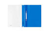 Скоросшиватель А4 с верх. прозр. листом, 140/180 мкм, синий, Стамм