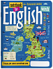 Тетрадь для записи английских слов А5 24 листа, "Путешествие по Англии", для начальной школы