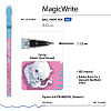 Ручка шариковая 0,5 мм "MagicWrite. Кошка с бантиком" СИНЯЯ