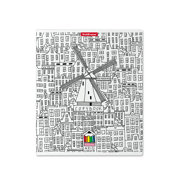 Тетрадь 48 л. кл. "Add Color. Voyage" ErichKrause 