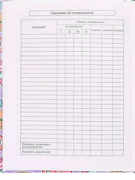 Дневник 1-11 кл. 40 л. тв.переплет "КЛАССИКА СТРИТФУДА" глянц.лам.  TM"Profit"