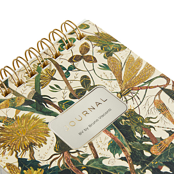 Блокнот 90*90 60 л. на гребне "POCKET JOURNAL" "Summer Greens" тв.переплет