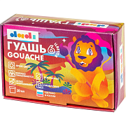 Гуашь 6 цв. по 10 мл DADI