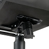Кресло оператора Helmi HL-M23 "Самба G/Samba G", CH, экокожа, черный, орех, механизм качания BOX1
