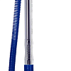 Ручка гелевая 0,5 мм Deli синяя на подставке сменный стержень линия 0.35мм 