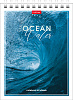 Блокнот А6 40 л. кл. на гребне "Аквалайф" Обл. мел.картон УФ-лак 