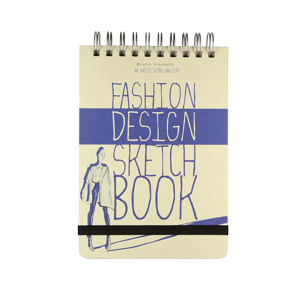 SKETCHBOOK 147х210 мм 80 л. БЕЖЕВЫЙ 100 гр НА ГРЕБНЕ (4 ВИДА)