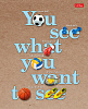 Тетрадь 48 л. кл. "Ты видишь" 65г/кв.м выб лак 5 диз.в блоке скругл.углы 