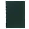 Тетрадь А4 96 л. кл. на гребне "SoloMatte" - Малахит  60-65г/кв.м перфорация на отрыв ламинац.SOFT-TOUCH