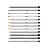 Набор из 12 чернографитных карандашей ErichKrause Art, шестигран., 5H,4H,4H,2H,H,HB,HB,B,2B,4B,4B,5B (в коробке)