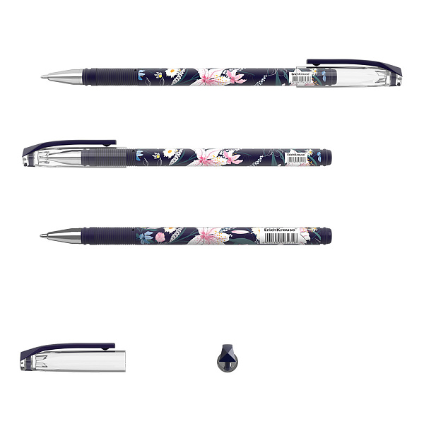 Ручка шариковая ErichKrause® ColorTouch® Lily, цвет чернил синий (в тубусе 