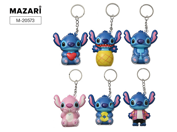 Брелок УШАСТИК, 5.5*6.5 см, 6 дизайнов, ОПП-упаковка