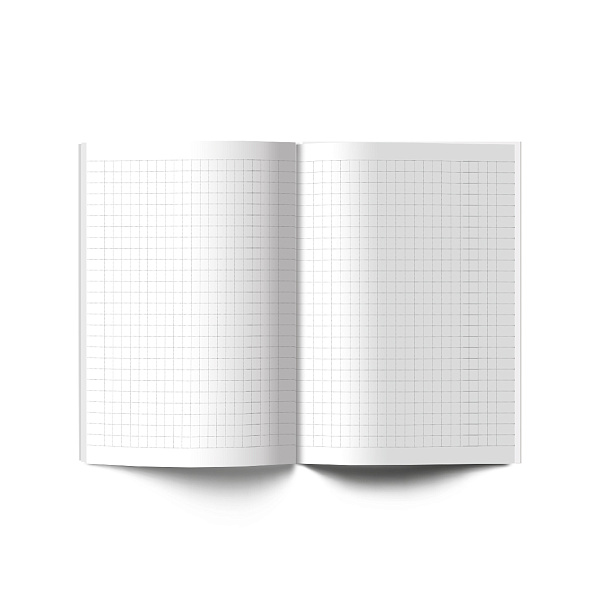 Бизнес-блокнот A6 64 л. кл. "КотАкула" матов.ламинация + выбор.лак,  01656 "Светоч"