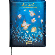 Дневник 1-11 кл. 48 л. "deVENTE. Free Spirit" тв. обложка из искусственной кожи с поролоном, цветная печать, тиснение фольгой, отстрочка, цветной форзац, 1 ляссе