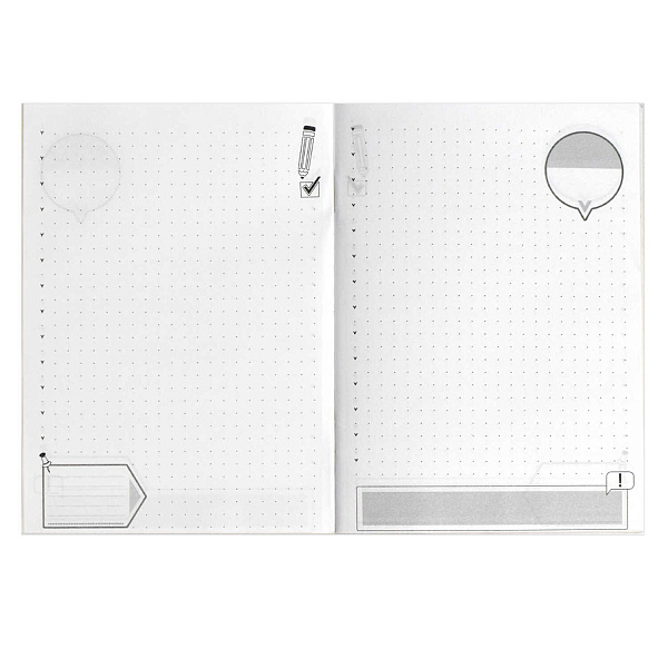 Блокнот 120*170 40 л. "КИБЕРАНИМЕ" /Блок - белый офсет 65 г/м², дизайнерский блок , мягкий переплёт (2 скобы), пленка софт тач вельвет,