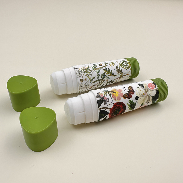 Клей-карандаш  15 г "FLORA. Bloom flowers" на PVP основе