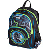 Рюкзак школьный "Attomex. Basic. T-Rex Dino" 38x27x17 см,450 г, 1 отд.на молнии, формоуст.спинка с массажными точками и каналами для вентиляции 