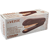 Степлер на 12 л. №10 "deVENTE. Esthetics" (глубина скрепления 50 мм) бургунди, пластиковый, c покрытием Velvet Touch, со встроенным антистеплером, в картонной коробке, металлические детали цвета розового золота