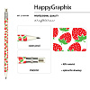 КАРАНДАШ МЕХАНИЧЕСКИЙ ЦАНГОВЫЙ С ТОЧИЛКОЙ "FunGraphix. Клубнички" 2 ММ (10013070/100119/0000314,КИТАЙ)