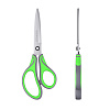 Ножницы 200 мм ErichKrause Megapolis Ergo серо-зелёный (в блистере 1 шт.)