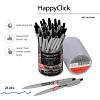 Ручка шариковая 0,5 мм "HappyClick. Keep away. Video camera" СИНЯЯ